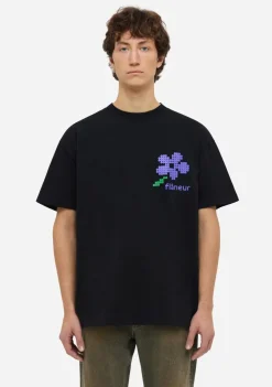 T-Shirts>FLANEUR TSHIRT Zwart