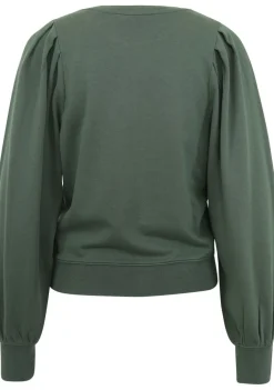 Truien|Sweaters>FLOREZ SWEATER Groen