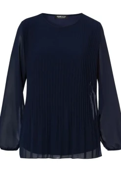 Blouses>FRANK WALDER BLOUSE Blauw