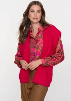 Blouses>GEISHA BLOUSE Rood