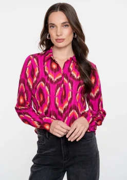 Blouses>GEISHA BLOUSE Roze