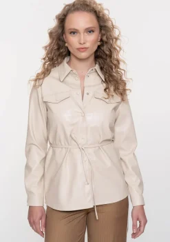 Blouses>GEISHA BLOUSE Off white