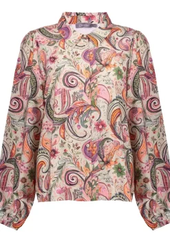 Blouses>GEISHA BLOUSE Roze