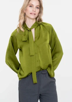 Blouses>GEISHA BLOUSE Groen