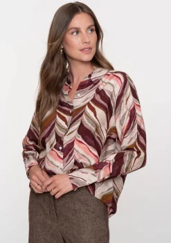 Blouses>GEISHA BLOUSE Rood