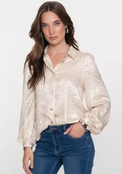 Blouses>GEISHA BLOUSE goud