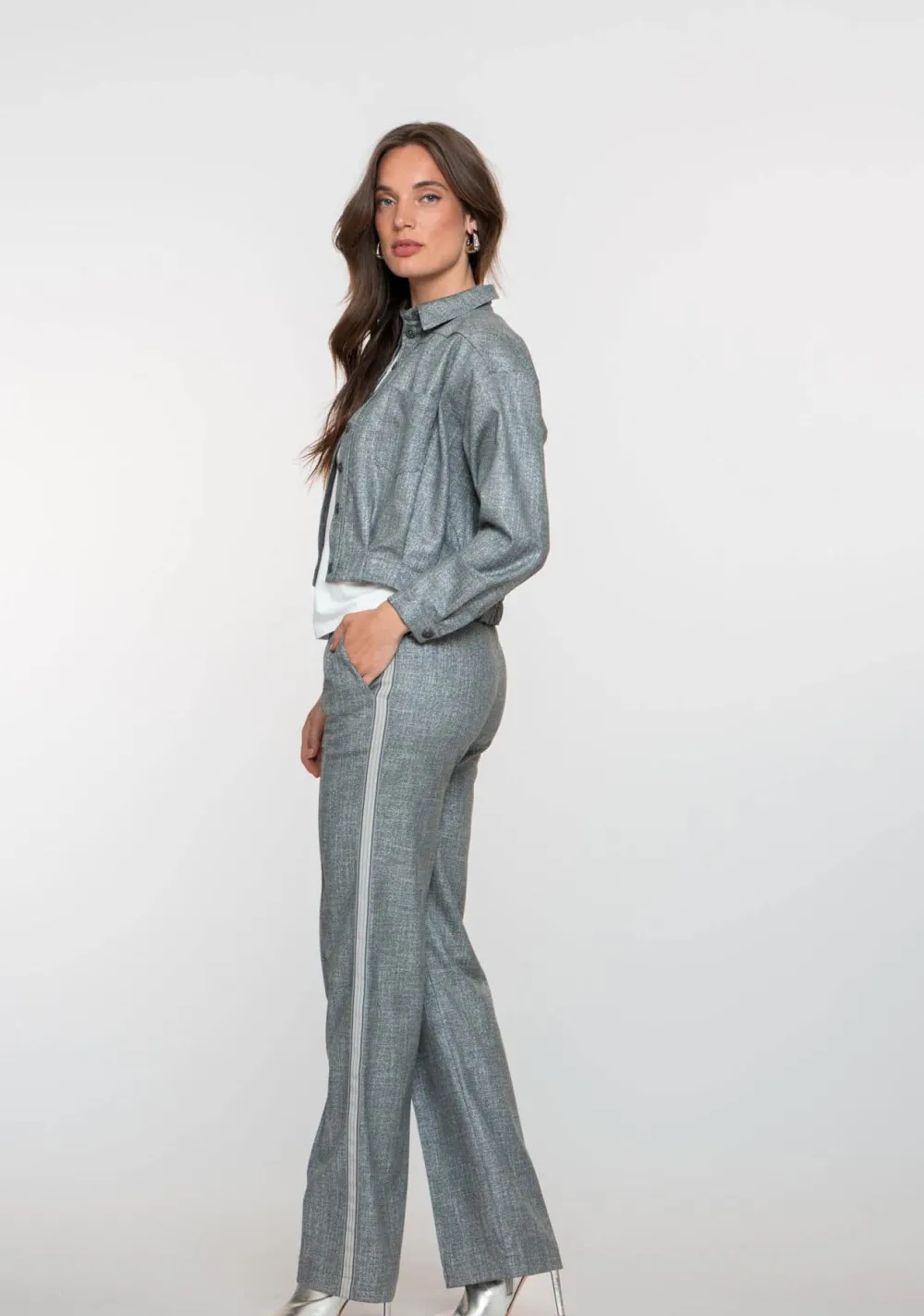 Pakken & Co-Ords|Blazers & Jasjes>GEISHA JASJE Grijs