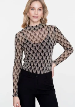 Shirts>GEISHA SHIRT Zwart