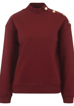 Truien|Sweaters>GEISHA SWEATER Rood