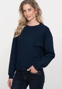 Sweaters|Truien>GEISHA SWEATER Blauw