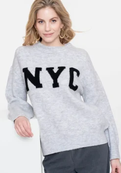 Truien>GEISHA TRUI Grijs