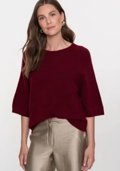 Truien>GEISHA TRUI KORTE MOUW Rood