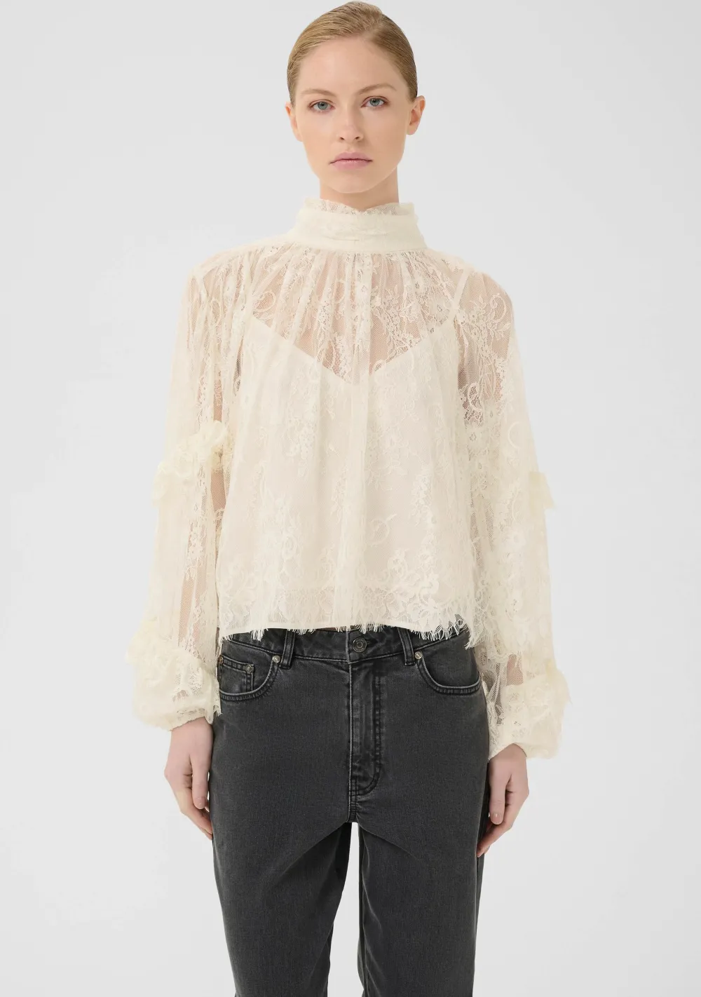 Blouses>GESTUZ BLOUSE Off white