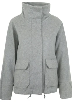 Jassen>GIACOMO MANTEL Grijs