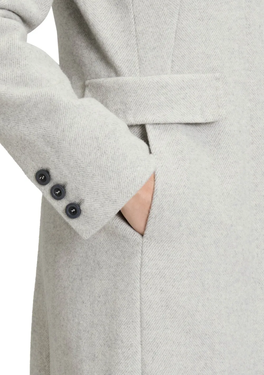 Jassen|Winterjassen>GIL BRET MANTEL Grijs