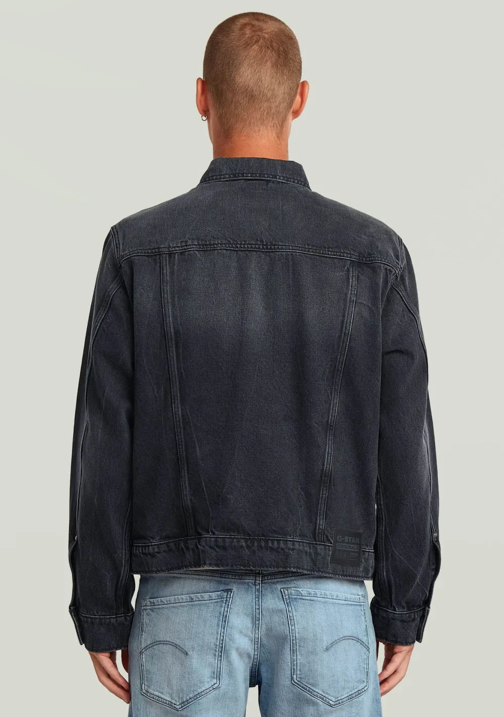 Jassen>G-STAR DENIM JACK Zwart