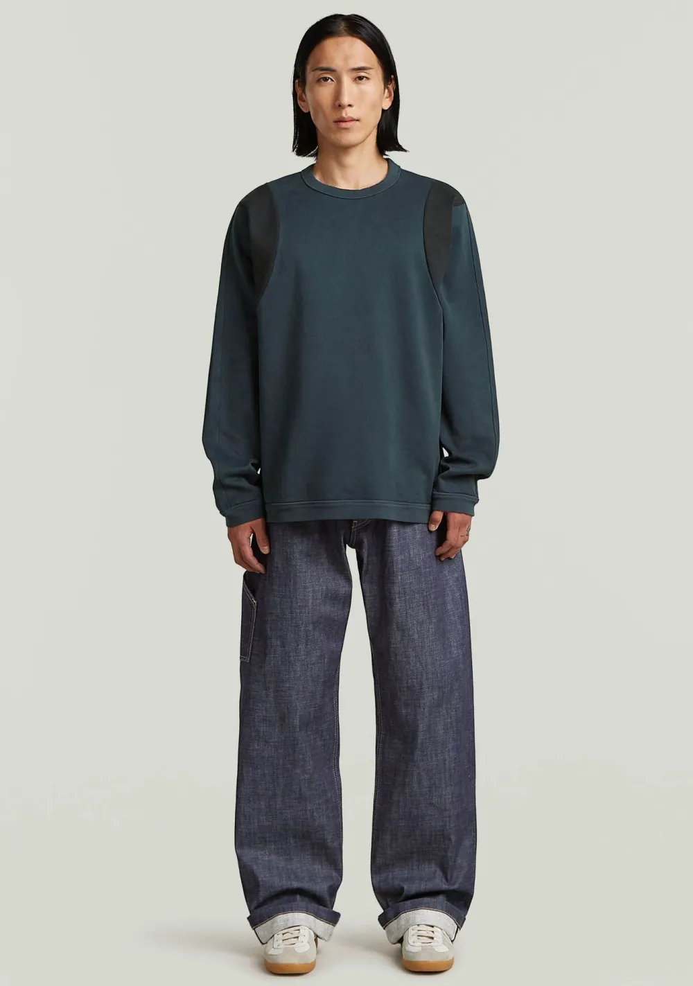 Truien>G-STAR SWEATER Blauw