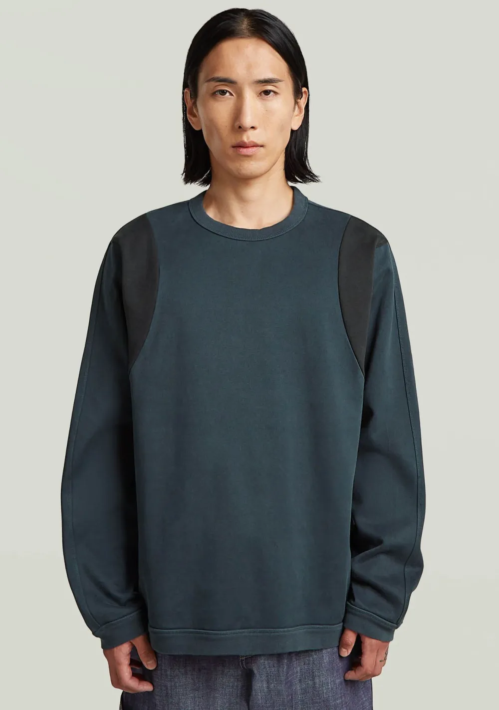 Truien>G-STAR SWEATER Blauw