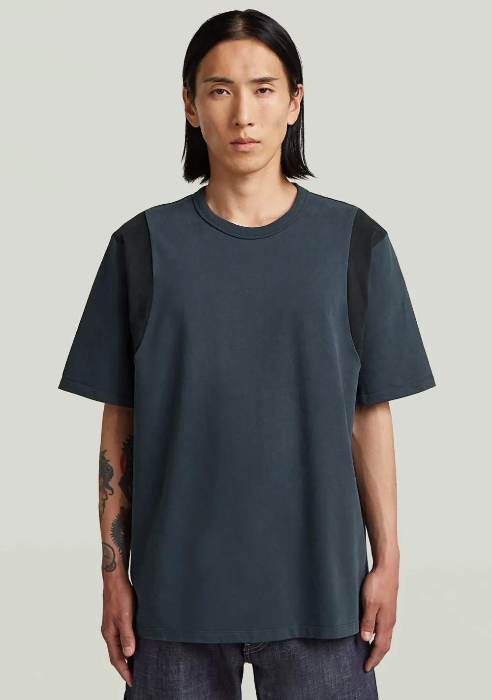 T-Shirts>G-STAR TSHIRT Blauw