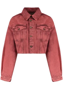 Blazers & Jasjes|Pakken & Co-Ords>HARPER & YVE DENIMJACK Rood