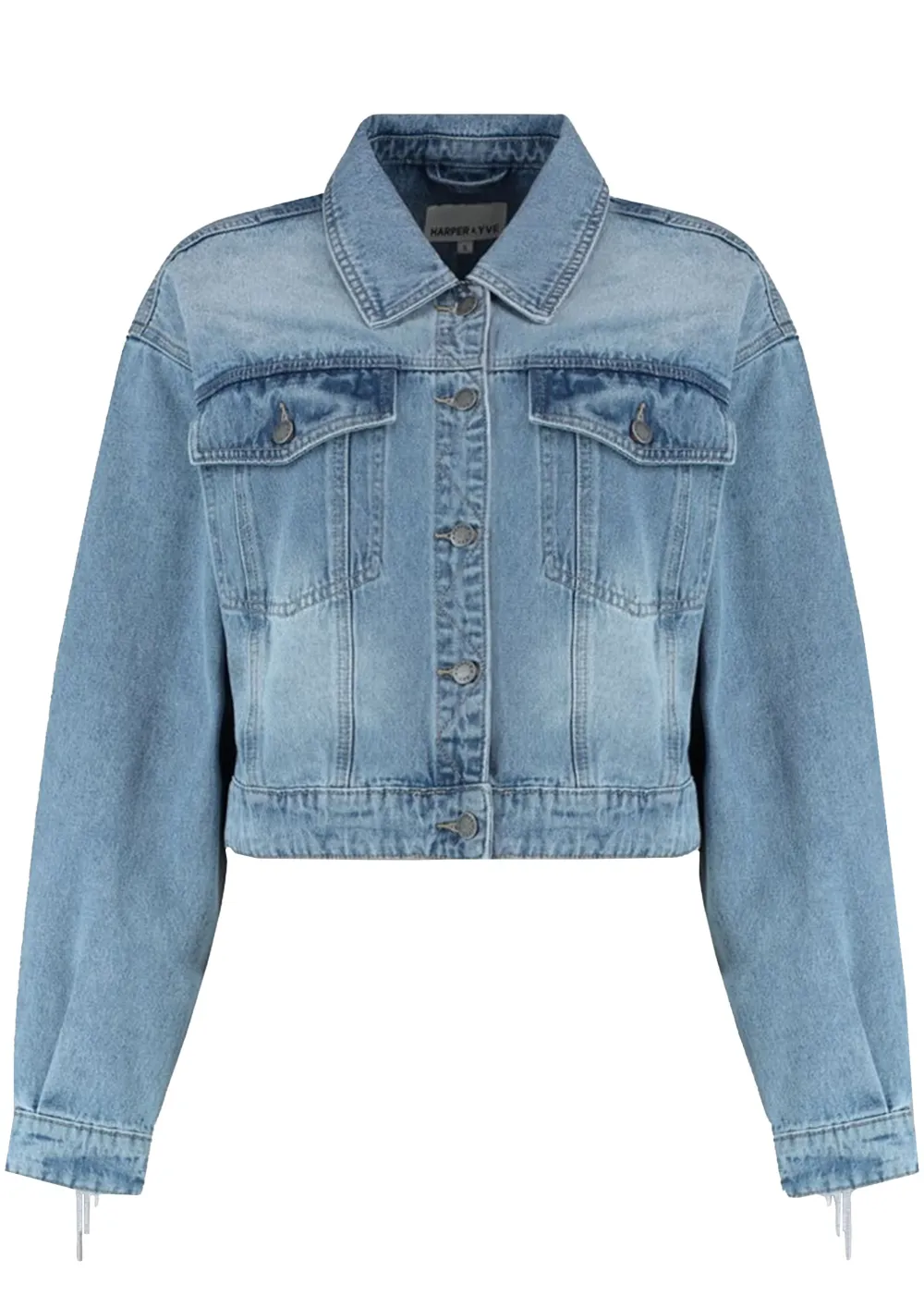 Blazers & Jasjes|Pakken & Co-Ords>HARPER & YVE DENIMJACK Blauw