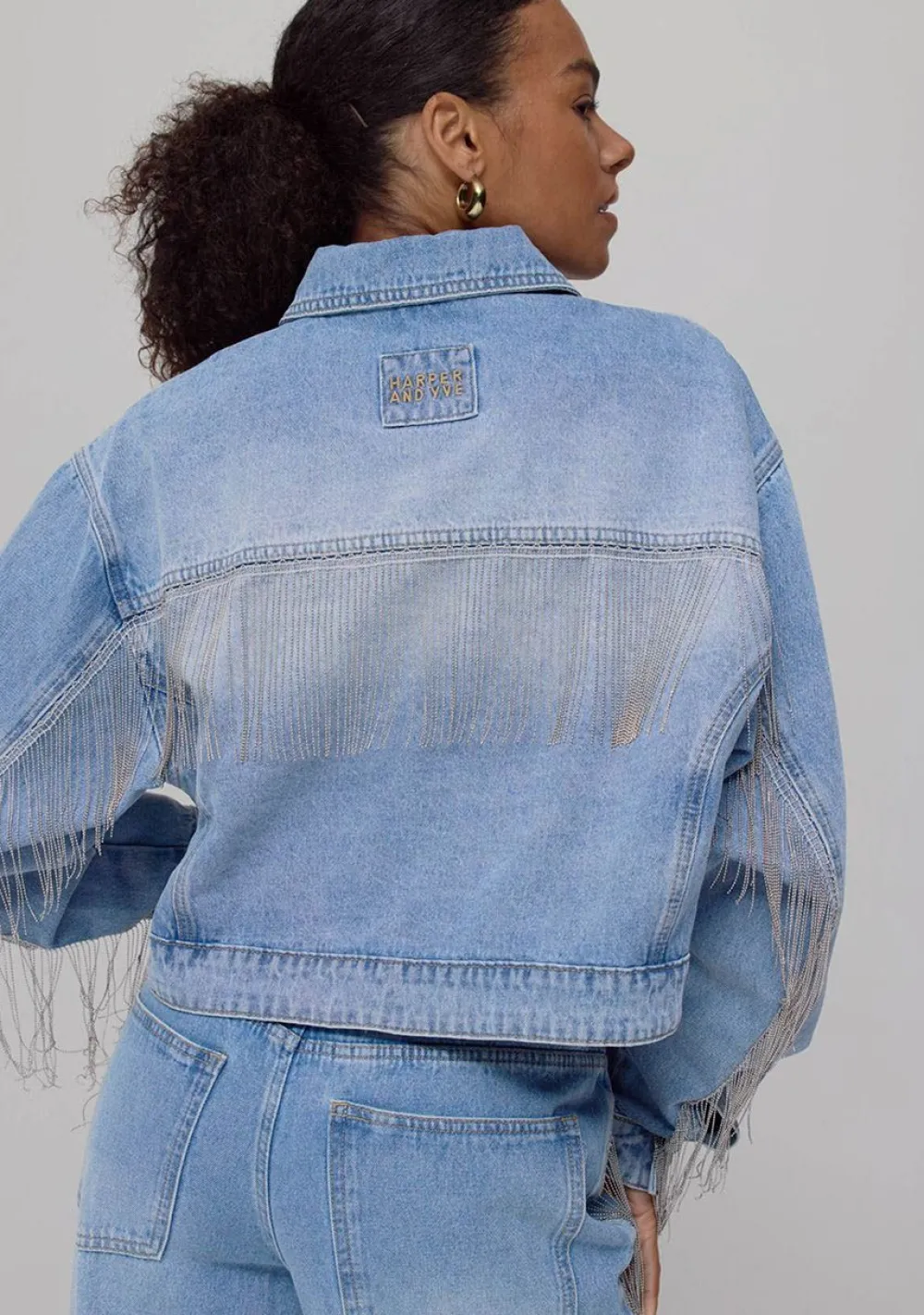 Blazers & Jasjes|Pakken & Co-Ords>HARPER & YVE DENIMJACK Blauw