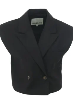 Pakken & Co-Ords|Gilets>HARPER & YVE GILET Zwart