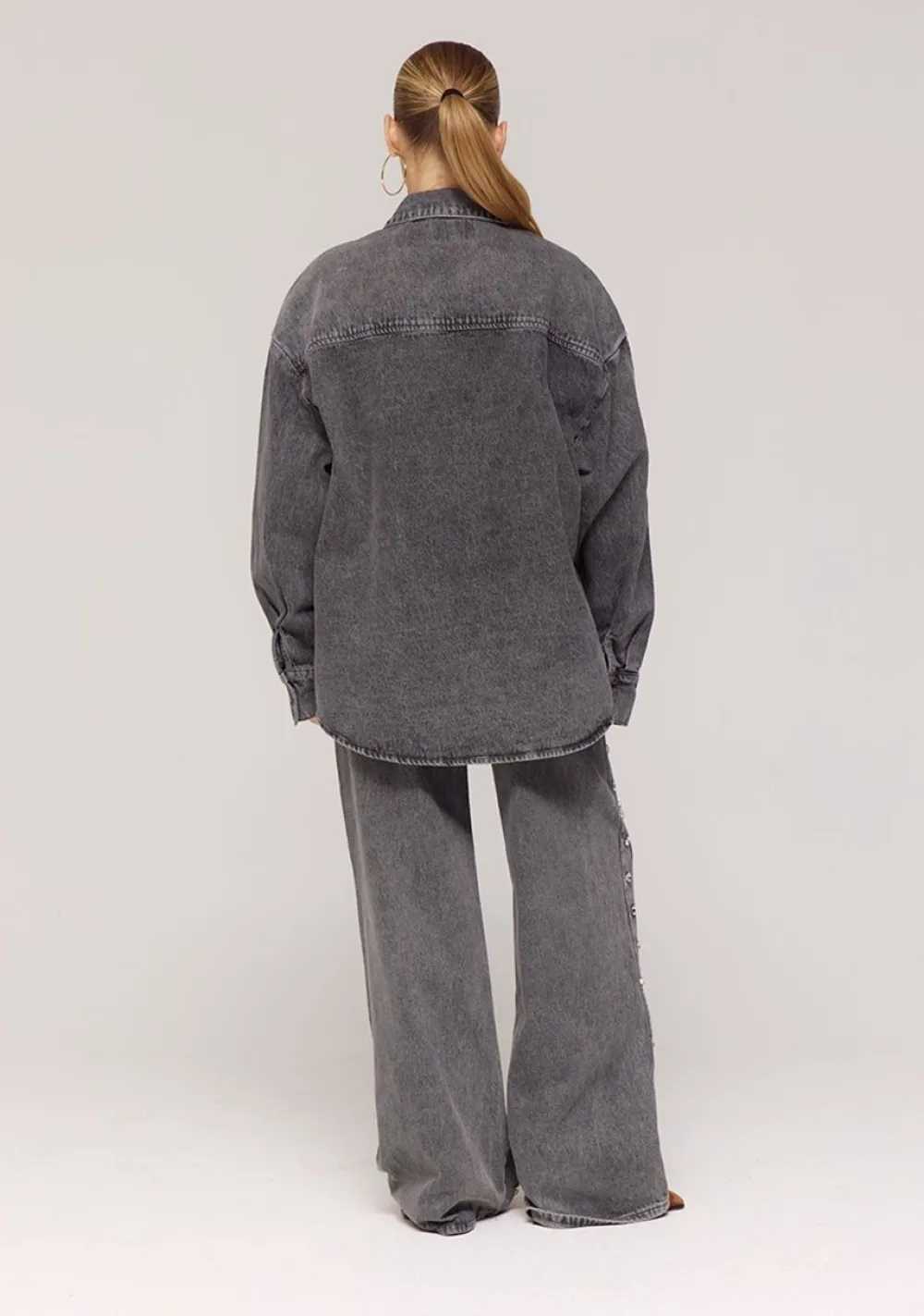 Pakken & Co-Ords|Blazers & Jasjes>HARPER & YVE OVERSHIRT Grijs