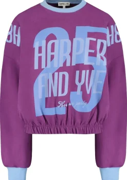 Sweaters|Truien>HARPER & YVE SWEATER Paars