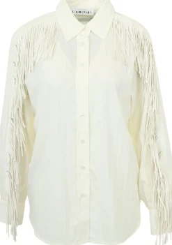 Blouses>HAUTE L'AMITIÉ BLOUSE Off white