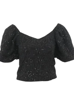 Blouses>HAUTE L'AMITIÉ BLOUSE Zwart