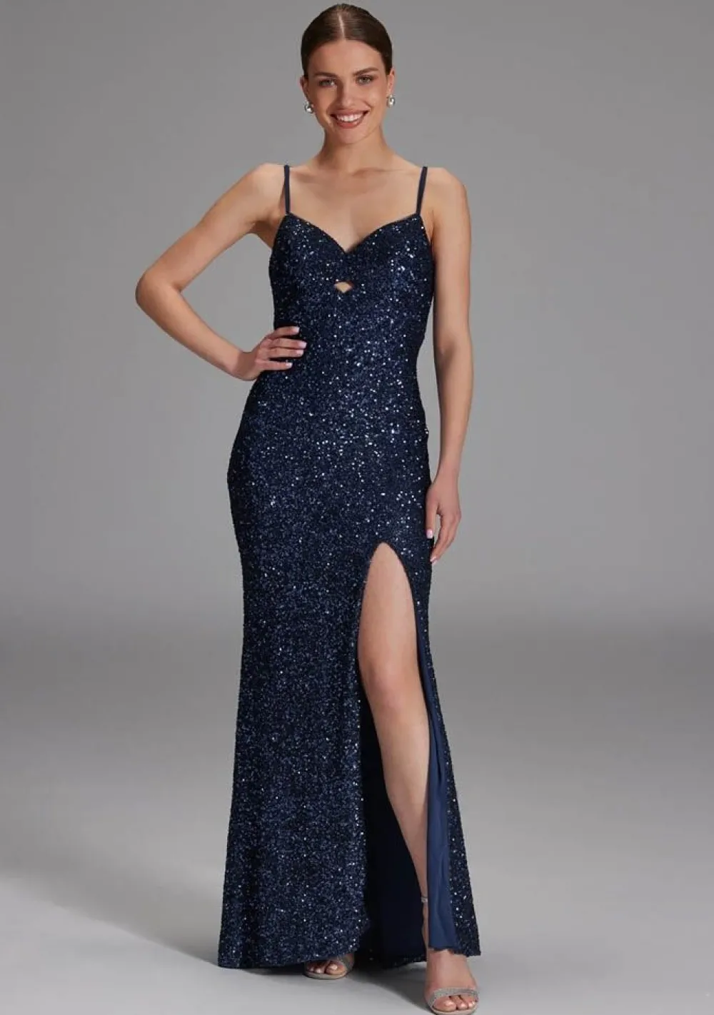 Gelegenheidskleding>HEY KYLA JURK Blauw