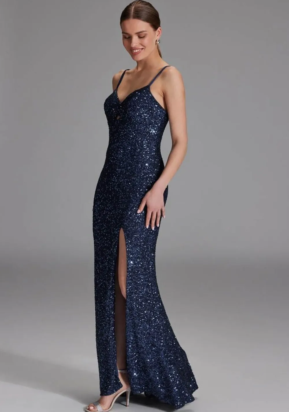 Gelegenheidskleding>HEY KYLA JURK Blauw