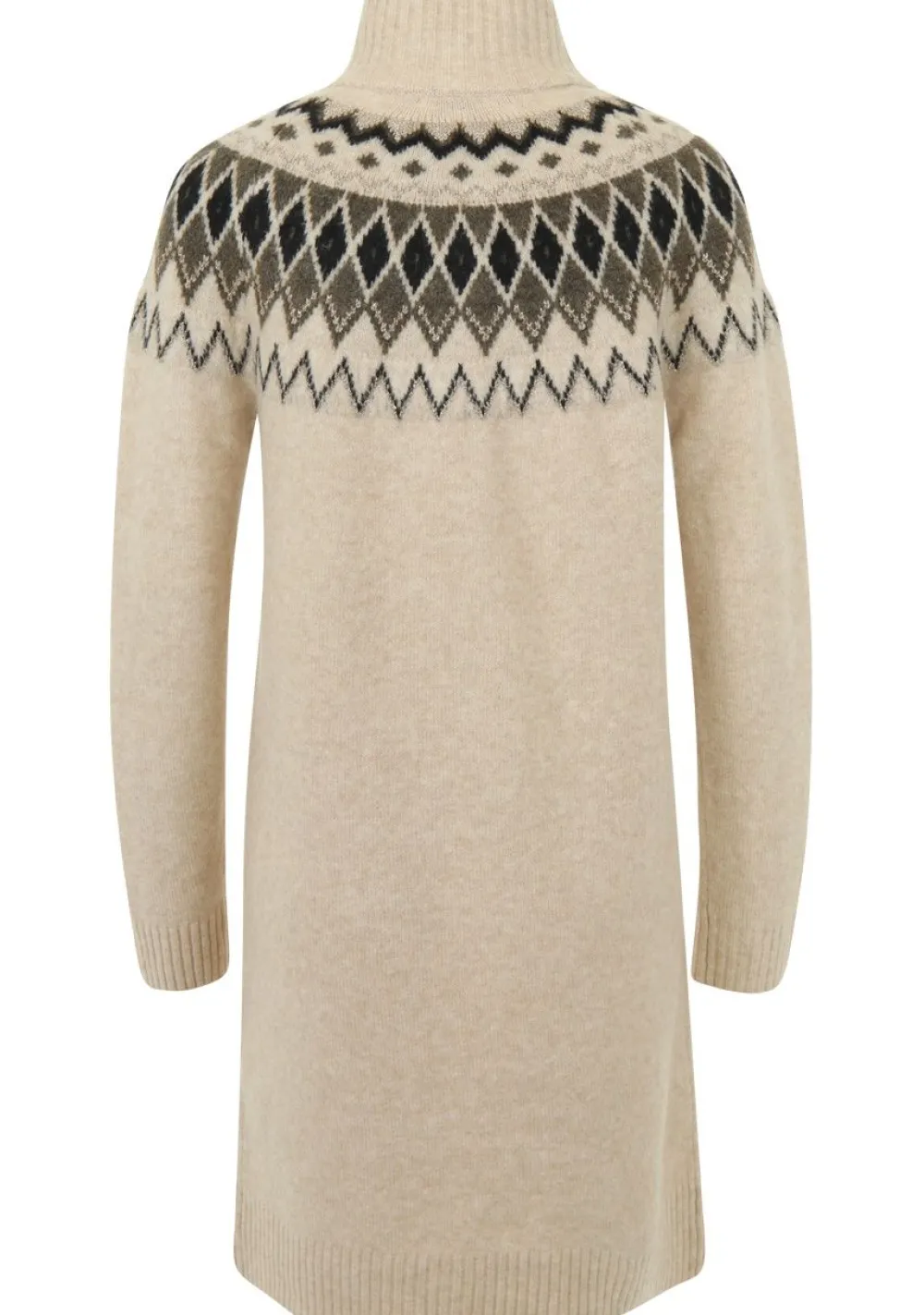 Jurken>H.V. POLO JURK Beige