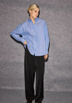 Blouses>ICHI BLOUSE Blauw