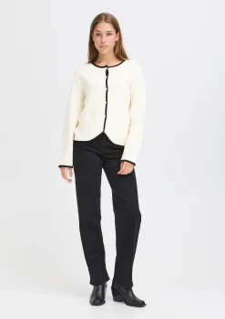 Vesten>ICHI VEST Beige