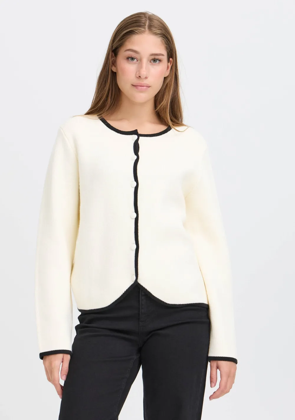 Vesten>ICHI VEST Beige