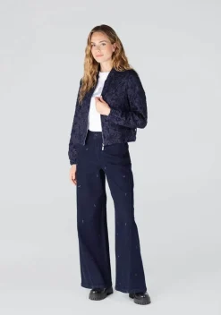 Jassen|Blazers & Jasjes>JANSEN AMSTERDAM BOMBERJACK Blauw