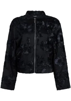 Jassen|Blazers & Jasjes>JANSEN AMSTERDAM BOMBERJACK Zwart