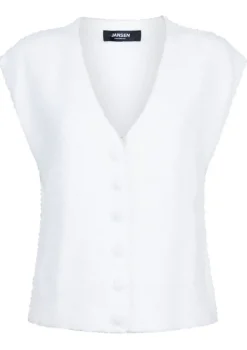 Gilets|Blazers & Jasjes>JANSEN AMSTERDAM GILET Off white