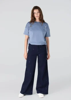 Sweaters|Truien>JANSEN AMSTERDAM SWEATER Blauw