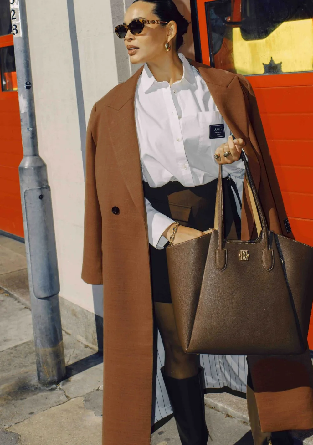 Winterjassen|Jassen>JOSH V MANTEL Bruin