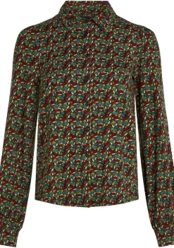 Blouses>KING LOUIE BLOUSE Rood