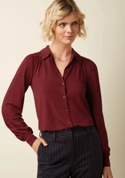 Blouses>KING LOUIE BLOUSE Rood