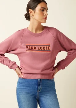 Sweaters|Truien>KING LOUIE SWEATER Roze