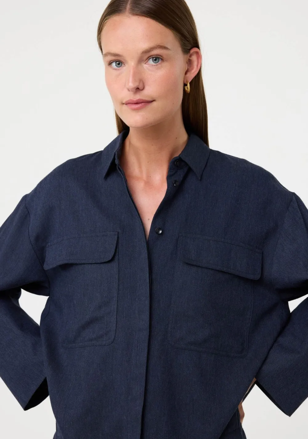 Blouses>KNIT-TED BLOUSE Blauw