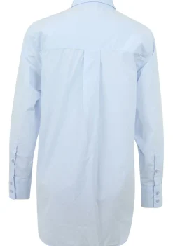 Blouses>KNIT-TED BLOUSE Blauw