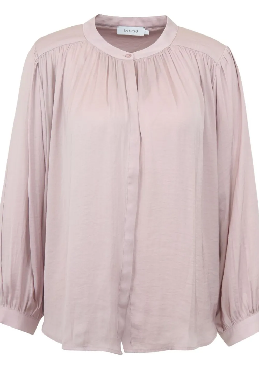 Blouses>KNIT-TED BLOUSE Roze