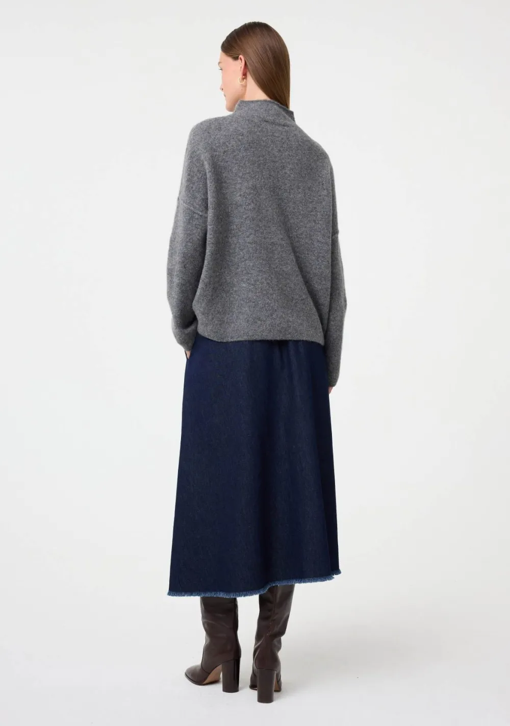 Truien>KNIT-TED COLTRUI Grijs