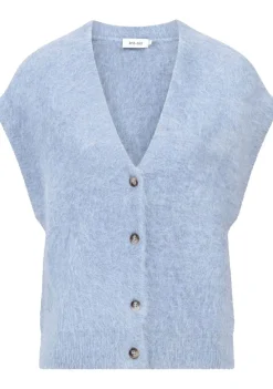 Gilets|Blazers & Jasjes>KNIT-TED GILET Blauw